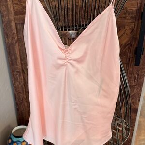 Apostrophe Soft Pink 2 piece Lingerie Chemise Small